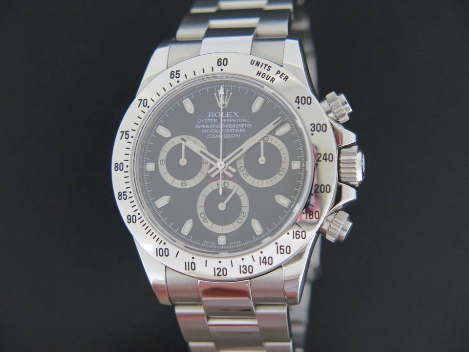 Rolex Daytona Black Dial 116520 (1)