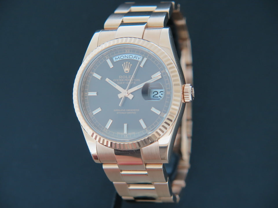 Rolex Day-Date Everose Chocolate Dial 118235 (1)