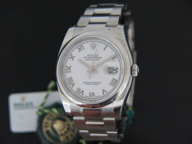 Rolex Datejust NEW White Roman
