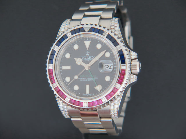 Rolex GMT-Master II "Pepsi Diamonds"