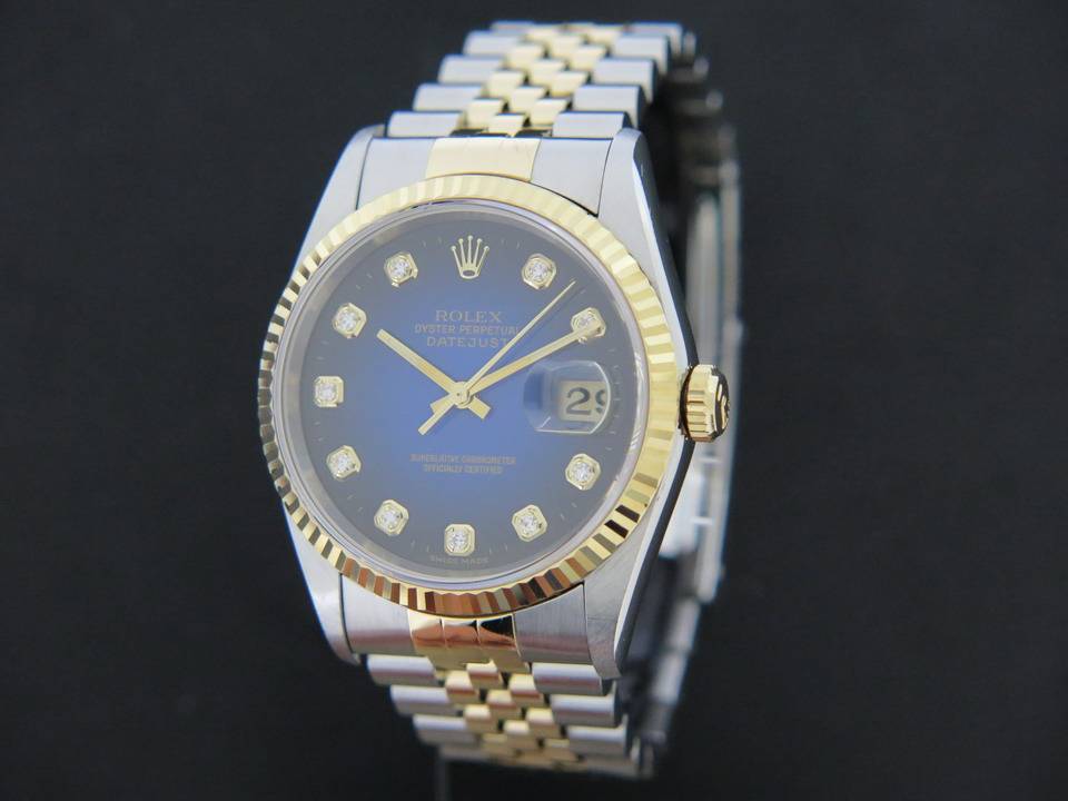 Rolex Oyster Perpetual Datejust Diamond Dial (1)