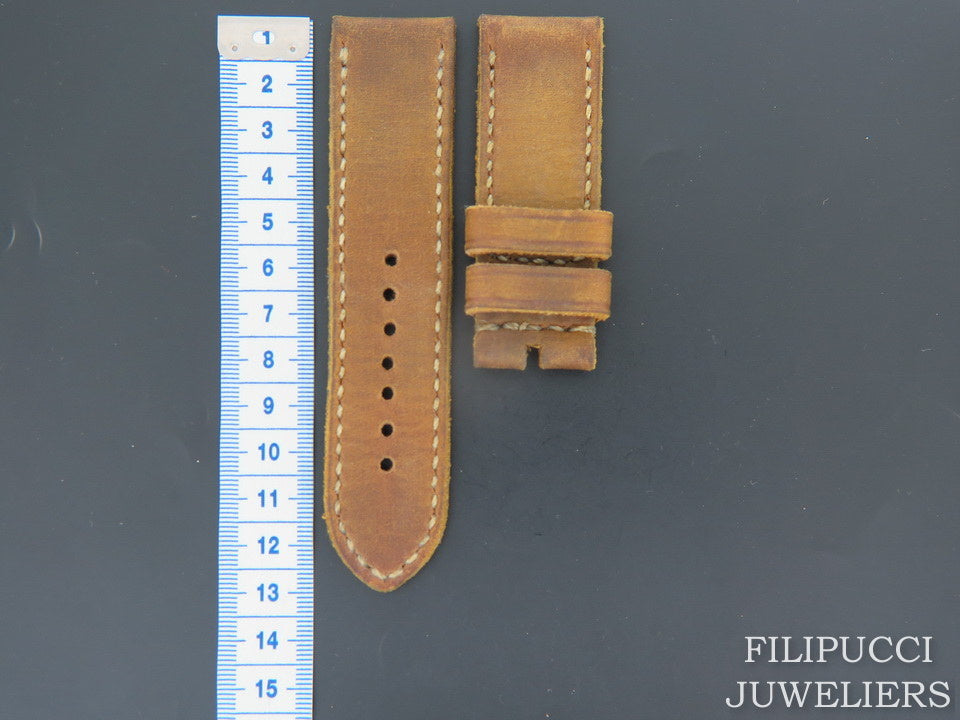 Panerai Vintage-style Calfskin Leather Strap 26 MM (1)