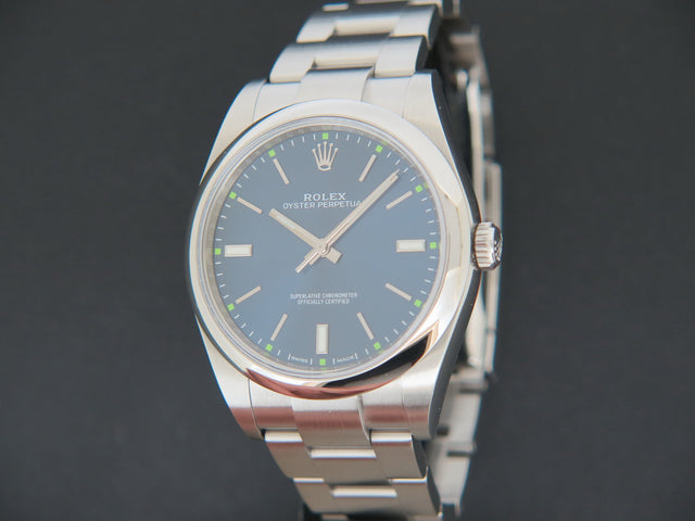 Rolex Oyster Perpetual 39 Blue Dial