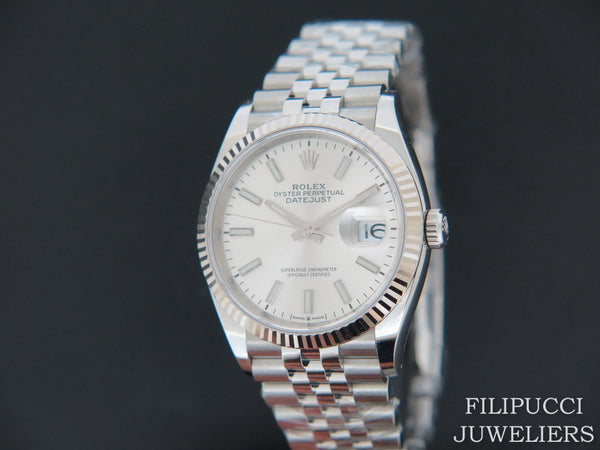 Rolex Datejust Silver Dial