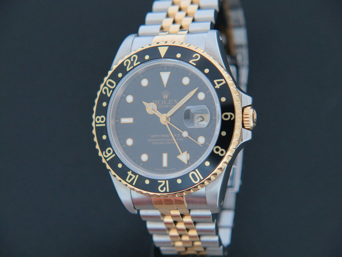 Rolex GMT Master II Gold/Steel 16713 (1)