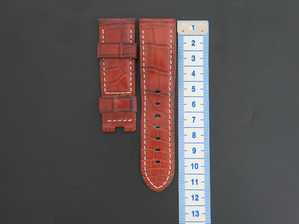 Panerai Crocodile Leather Strap 24 MM (1)