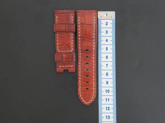Panerai Crocodile Leather Strap 24 MM