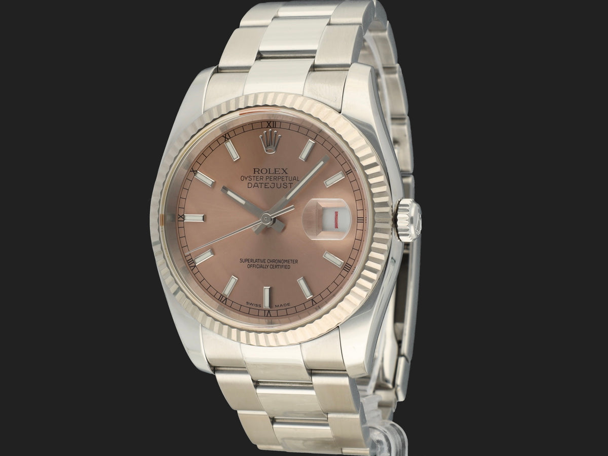 Rolex Datejust 36 Salmon Dial 116234 (1)