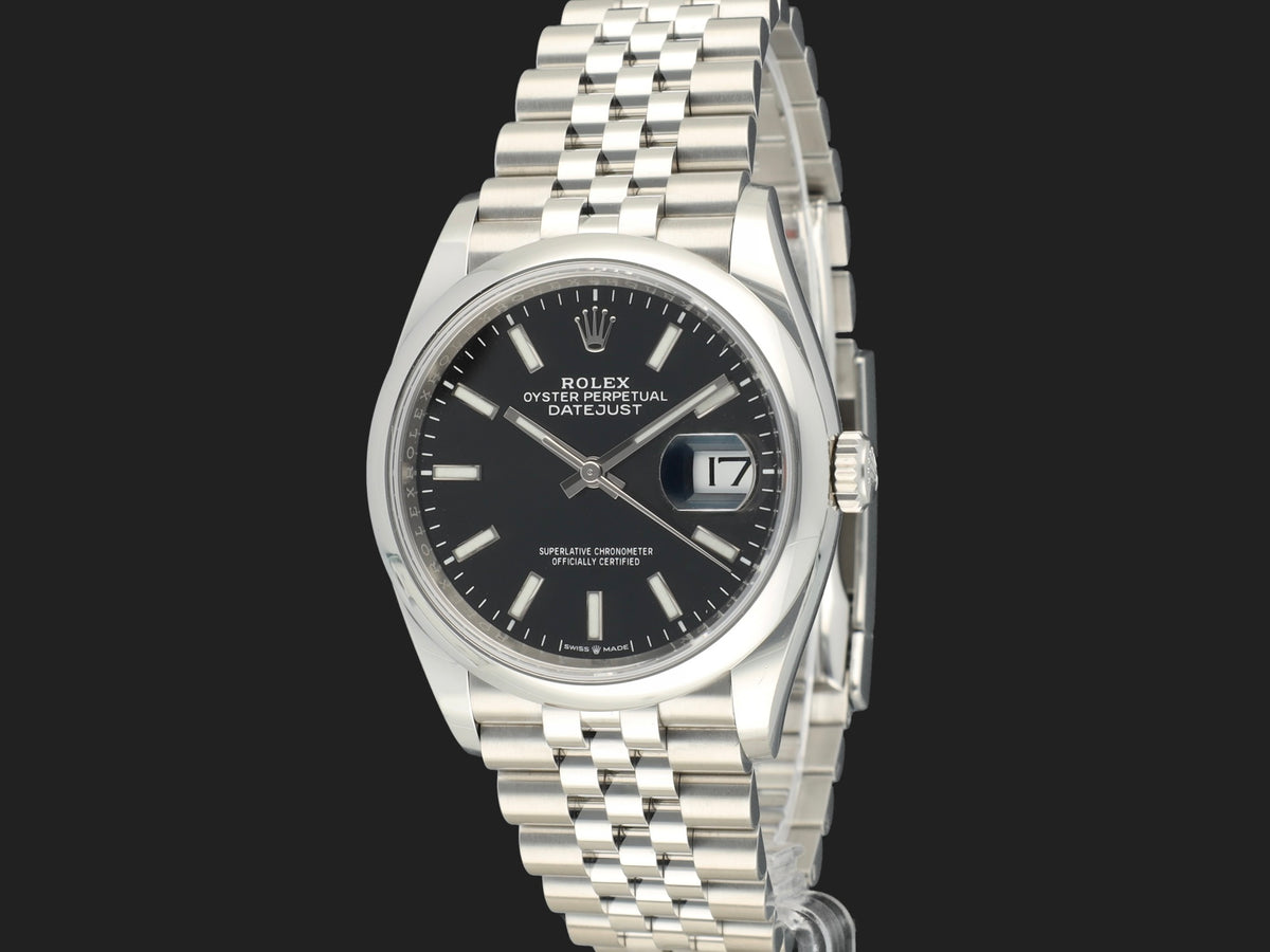Rolex Datejust 36 Black Dial 126200 (1)