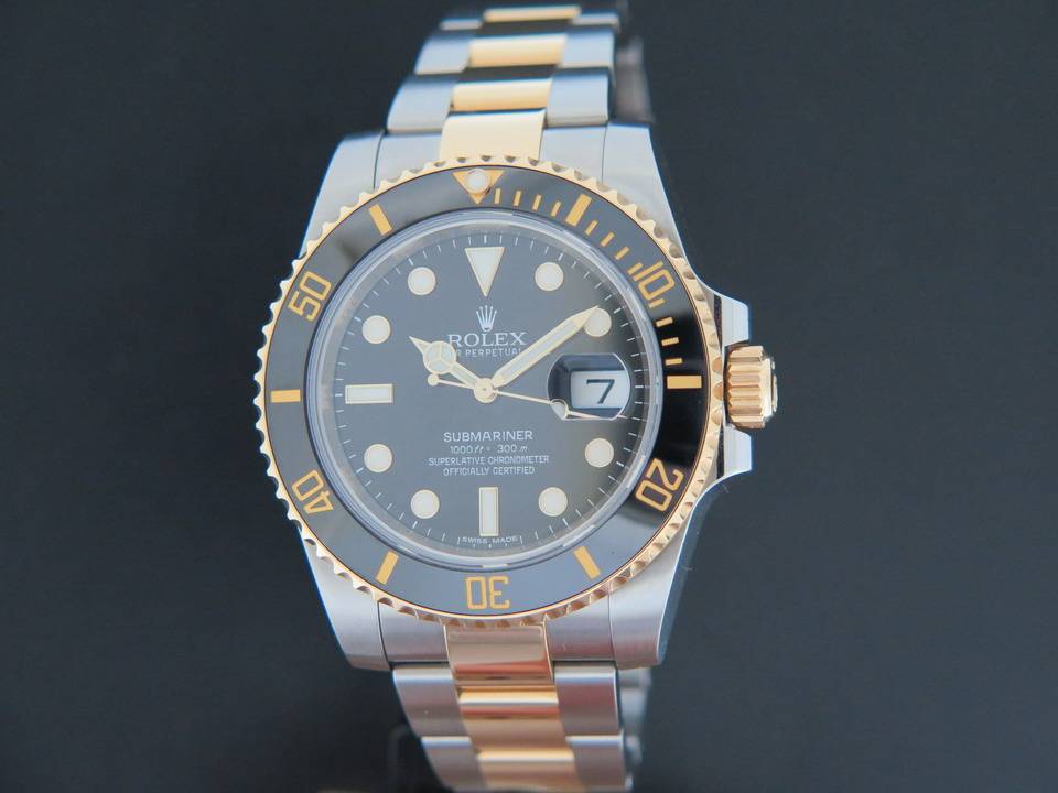 Rolex Submariner Date Gold/Steel 116613 (1)