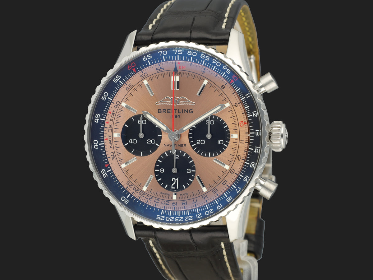 Breitling Navitimer B01 Chronograph 43 Copper Dial AB0138 (1)