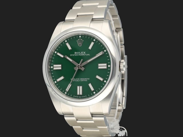 Rolex Oyster Perpetual 41 Green Dial