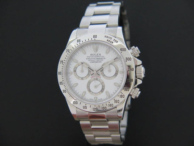Rolex Daytona White Dial