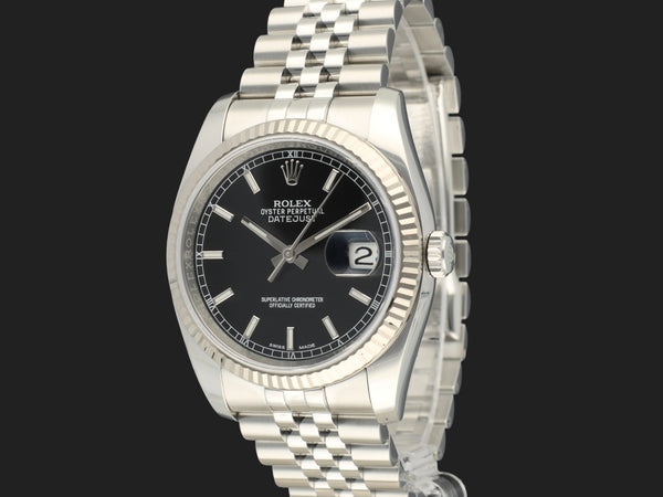 Rolex Datejust Black Dial
