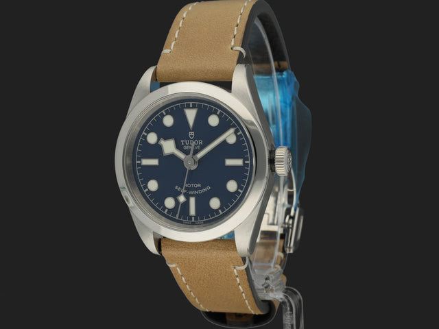 Tudor Heritage Black Bay 32 Blue Dial 79580 NEW