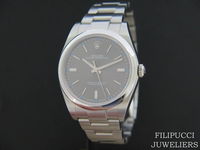 Rolex Oyster Perpetual Dark Rhodium