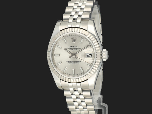 Rolex Lady-Datejust 26 Silver Dial
