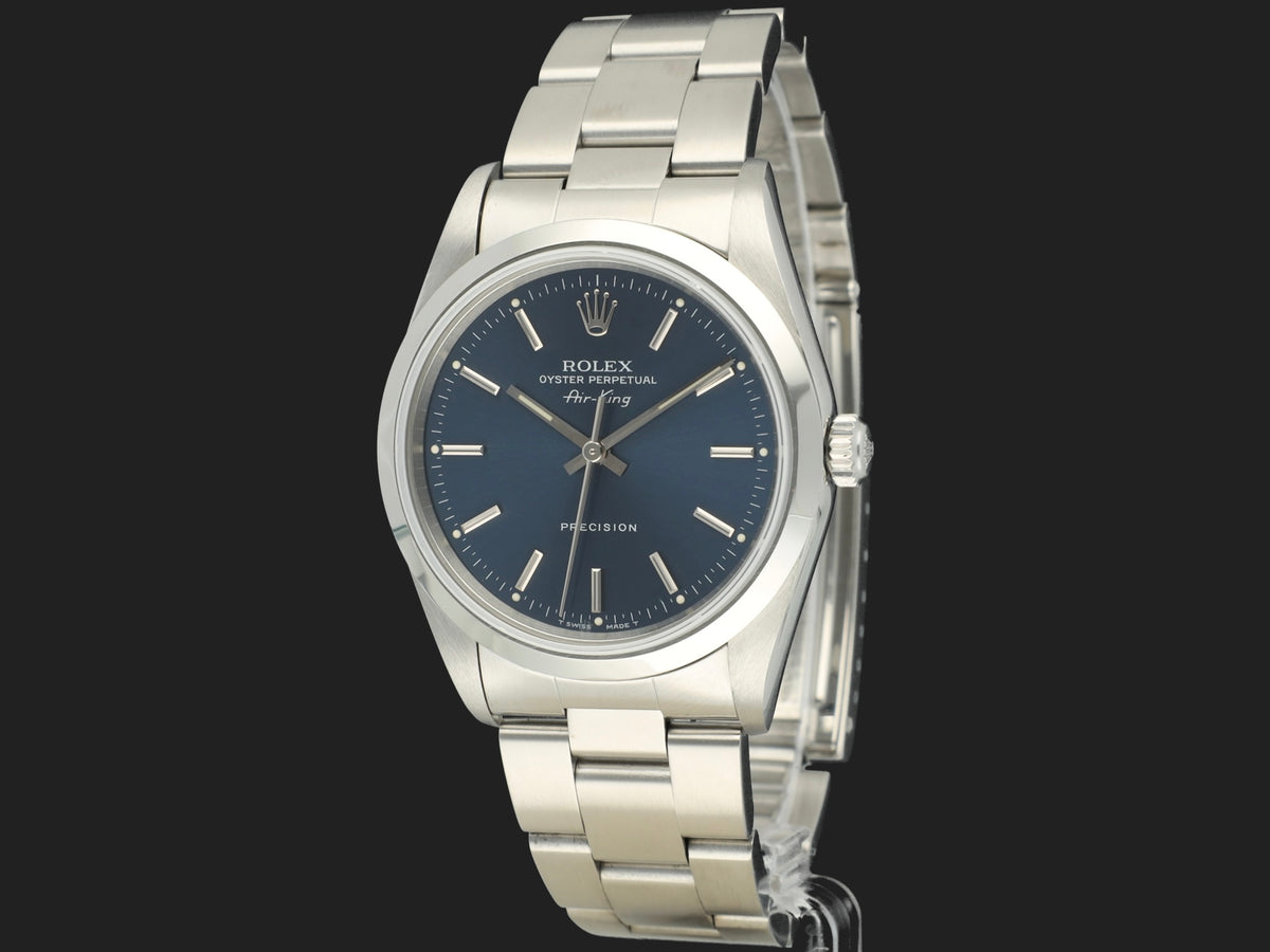 Rolex Air-King 34 Blue Dial 14000 (1)