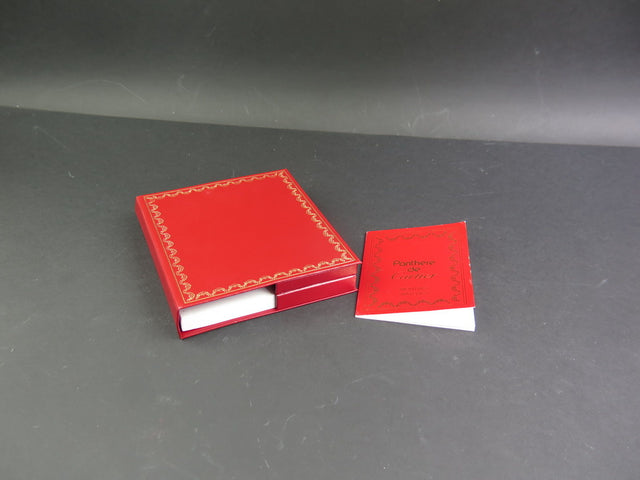 Cartier PanthÃ¨re booklet
