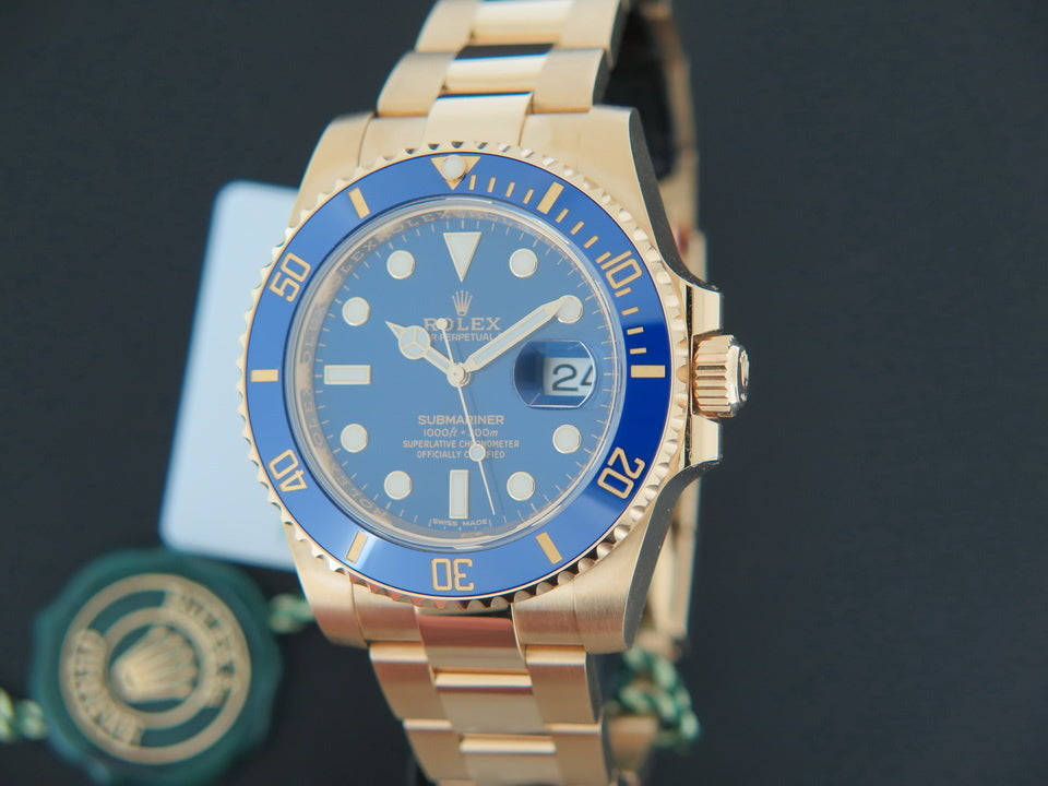 Rolex Submariner Date Yellow Gold NEW 116618LB  (1)