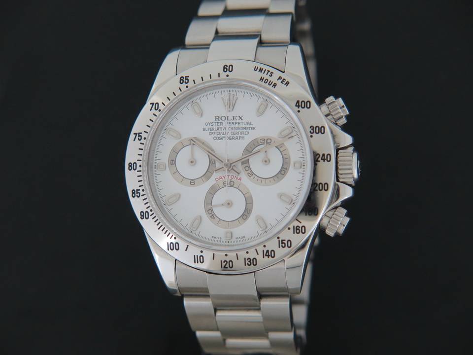 Rolex Daytona White Dial 116520 (1)