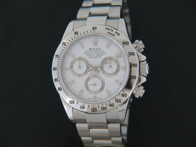 Rolex Daytona White Dial