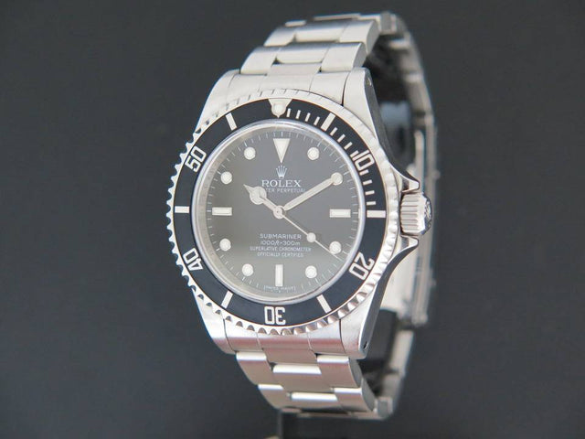 Rolex Oyster Perpetual Submariner No Date Four Lines