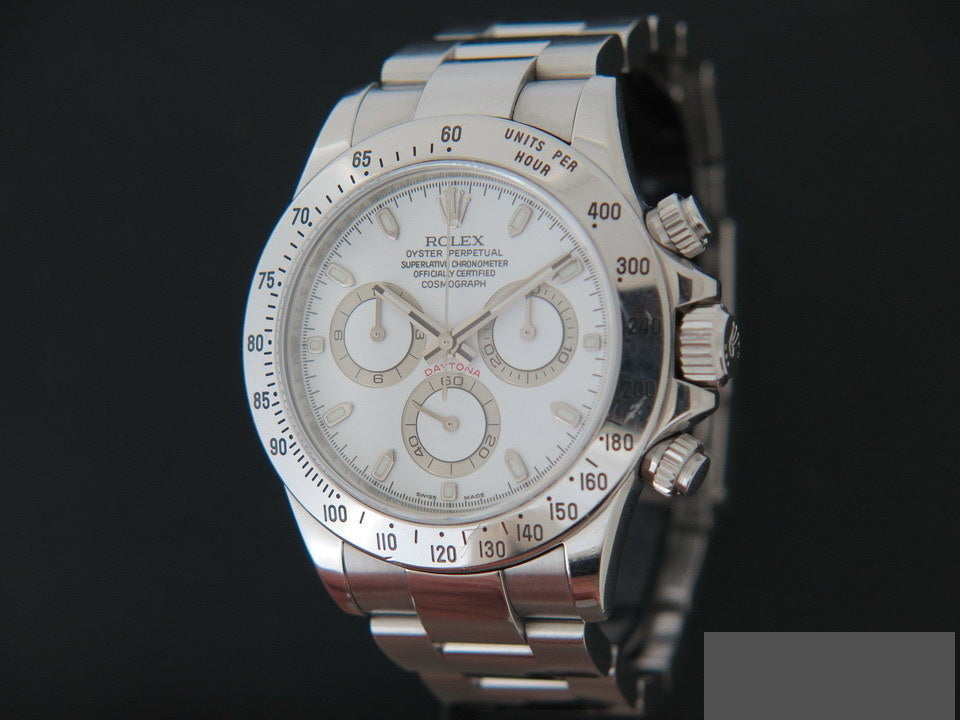 Rolex Daytona White Dial 116520  Z-Serial        (1)