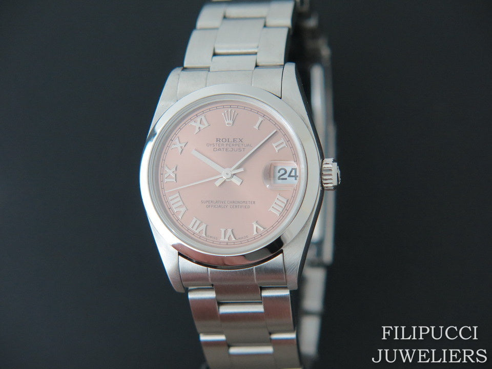 Rolex Datejust 78240 Pink Roman Dial (1)