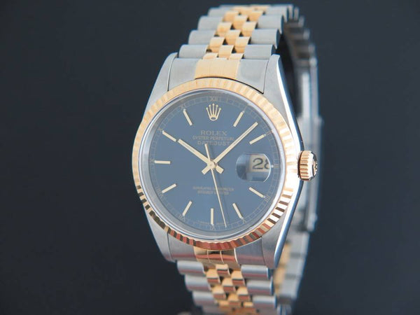 Rolex Datejust Gold/Steel Blue Dial