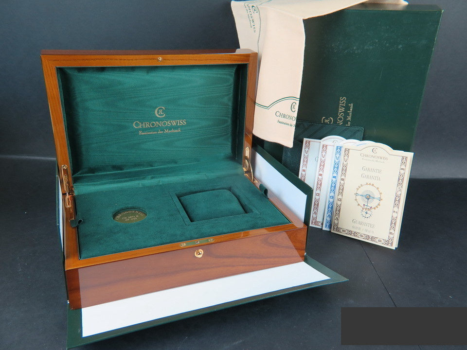 Chronoswiss Watch Box and certificates (1)
