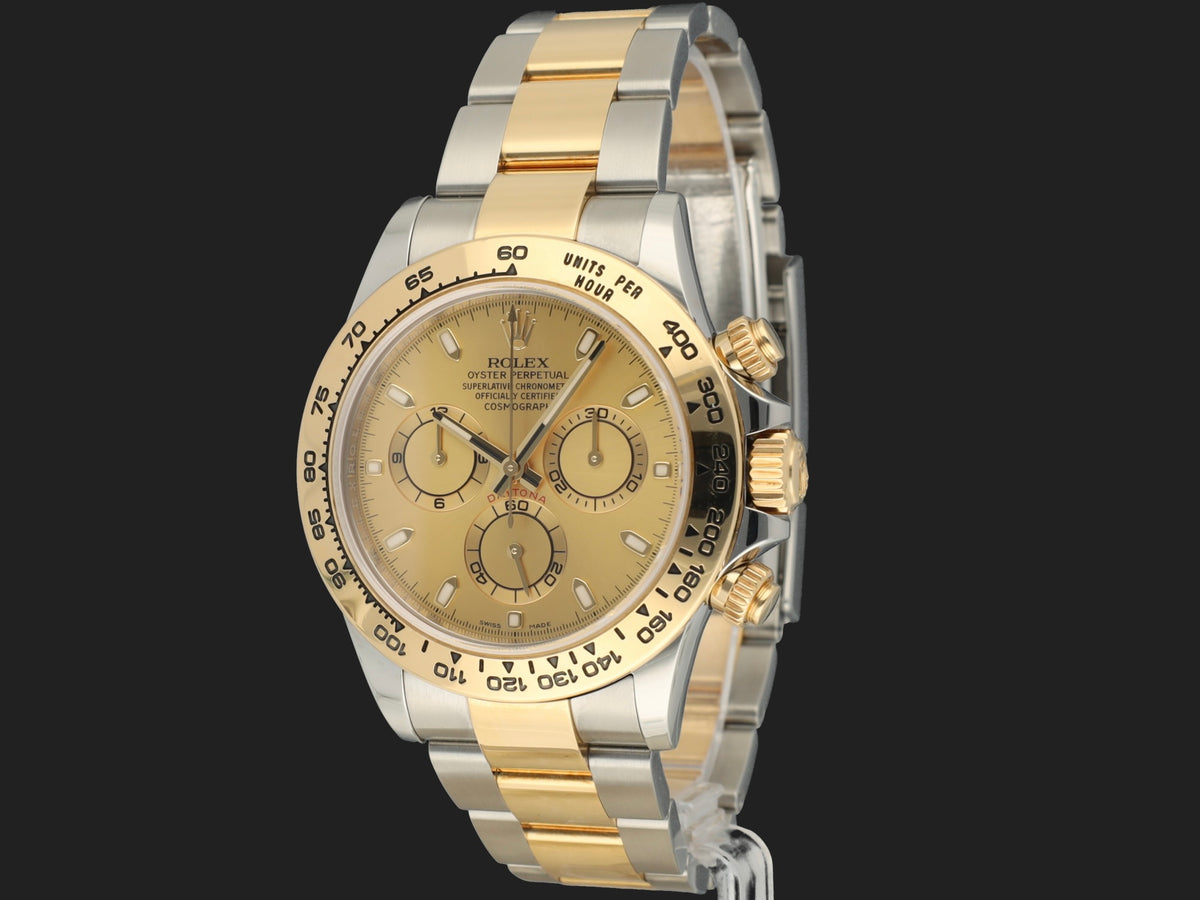 Rolex Daytona Gold/Steel Champagne Dial 116503 (1)