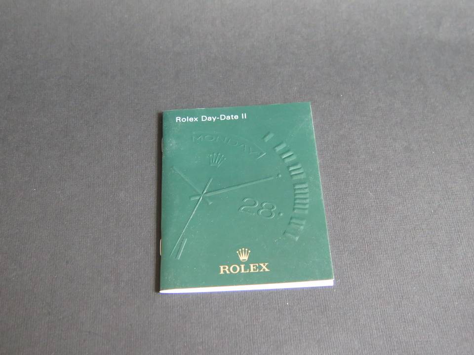 Rolex Day-Date II Booklet  (1)
