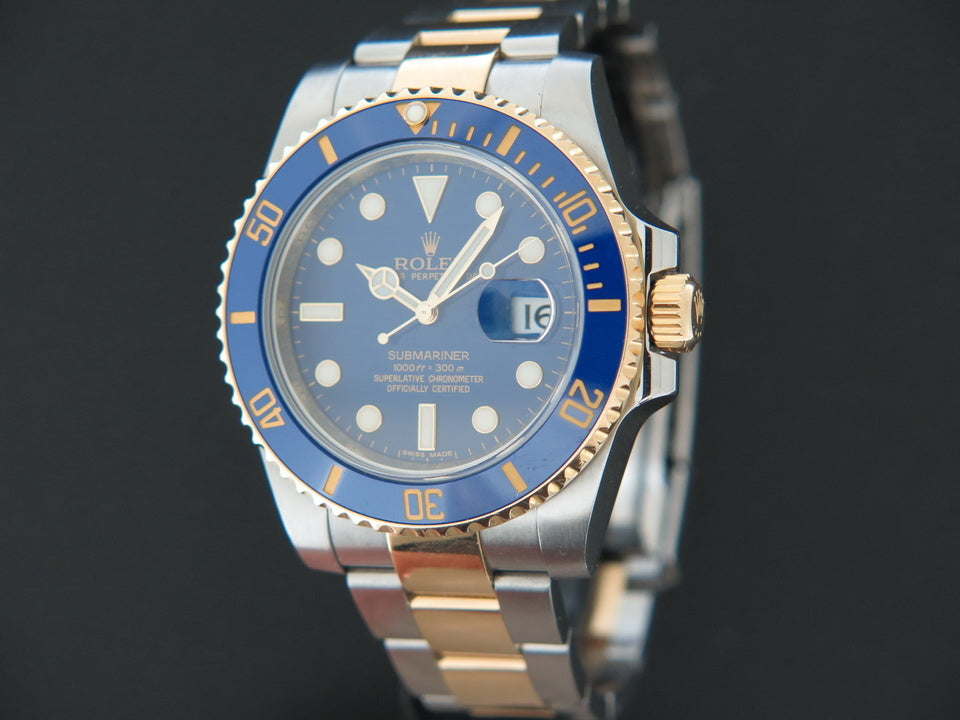Rolex  Submariner Date Gold/Steel  Blue Dial 116613LB  21030422003001 (1)