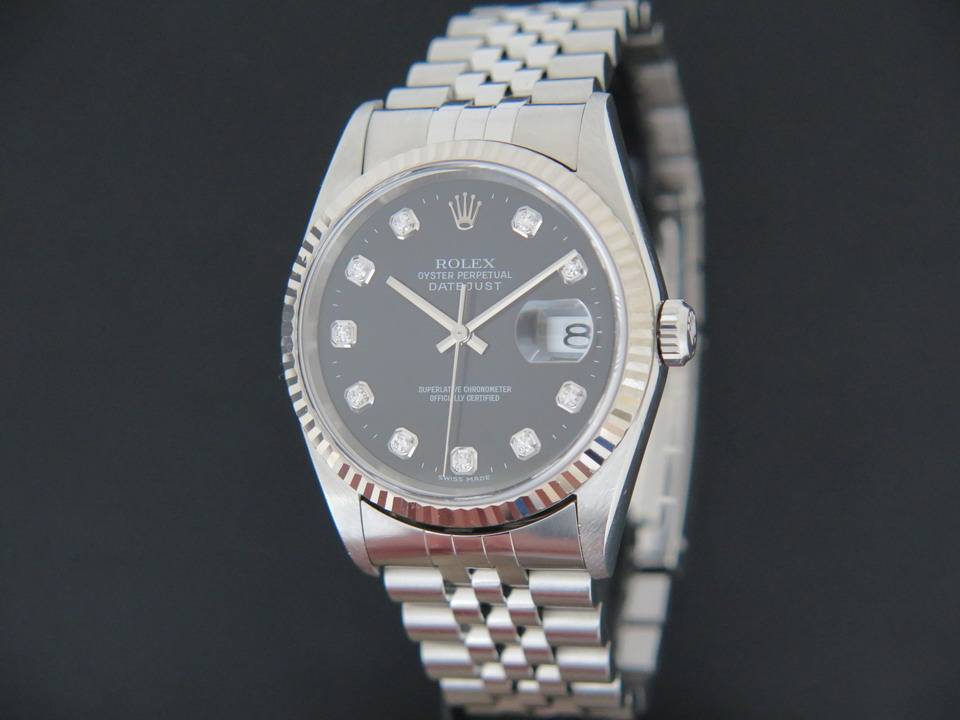 Rolex Oyster Perpetual Datejust Diamond Dial (1)