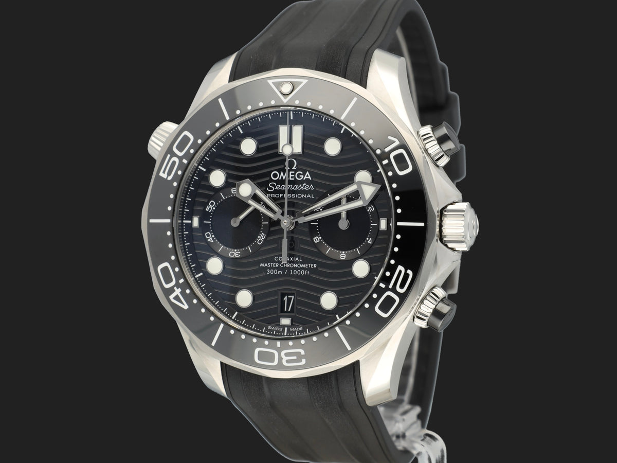 Omega Seamaster Diver 300M Co-Axial Master Chronometer Chronograph 210.32.44.51.01.001 NEW (1)