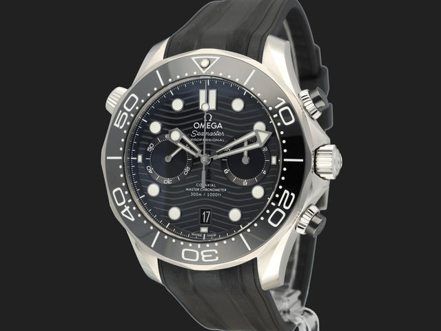 Omega Seamaster Diver 300M Co-Axial Master Chronometer Chronograph NEW