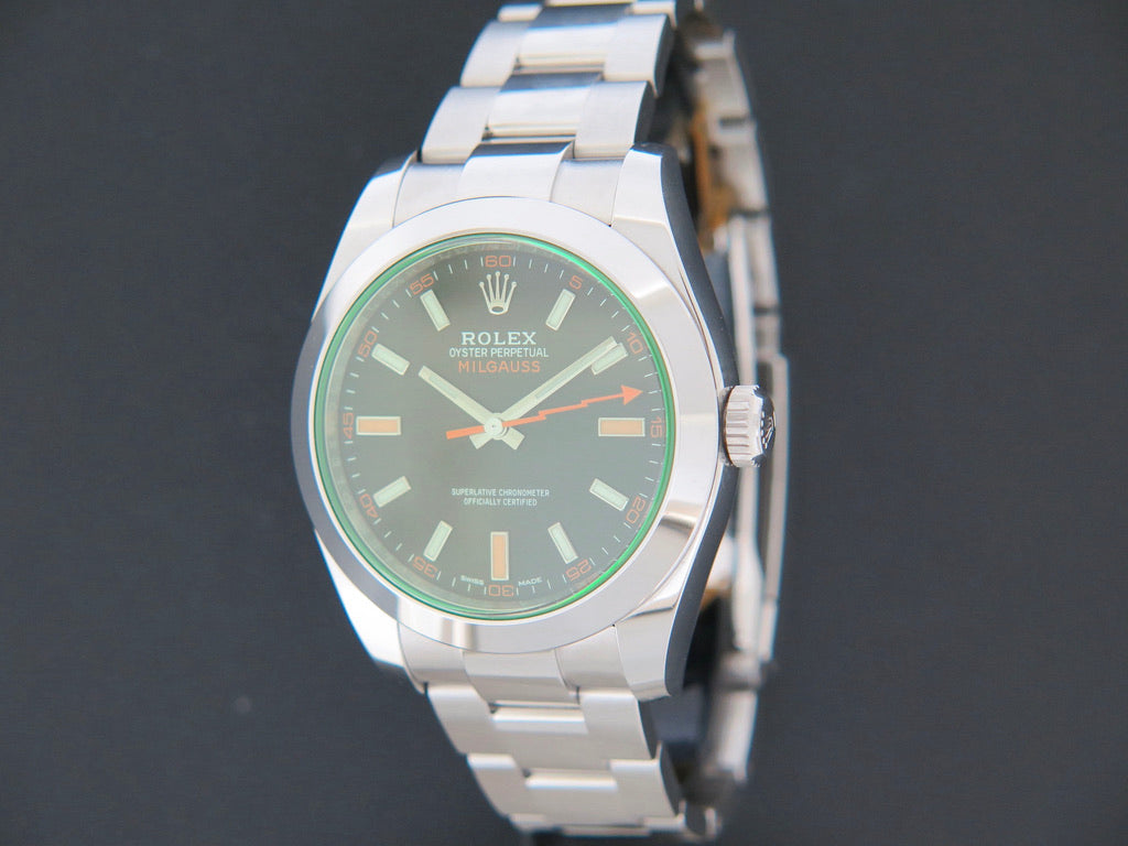 Rolex Milgauss Black Dial 116400GV (1)