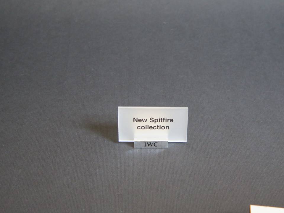 IWC Display piece New Spitfire Collection