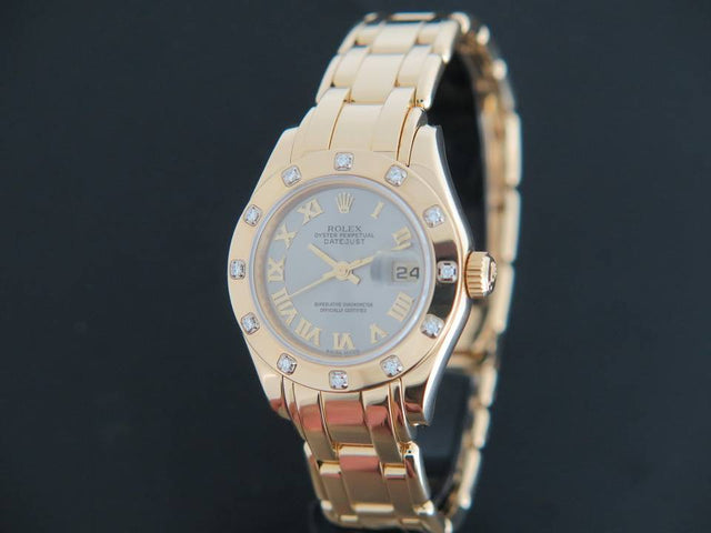Rolex Pearlmaster Yellow Gold Grey Dial