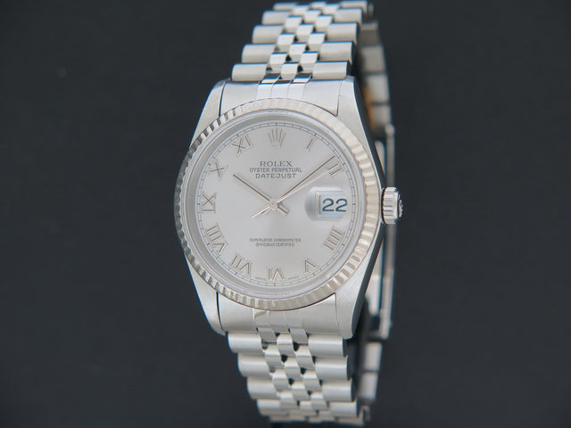 Rolex Datejust Rhodium Dial