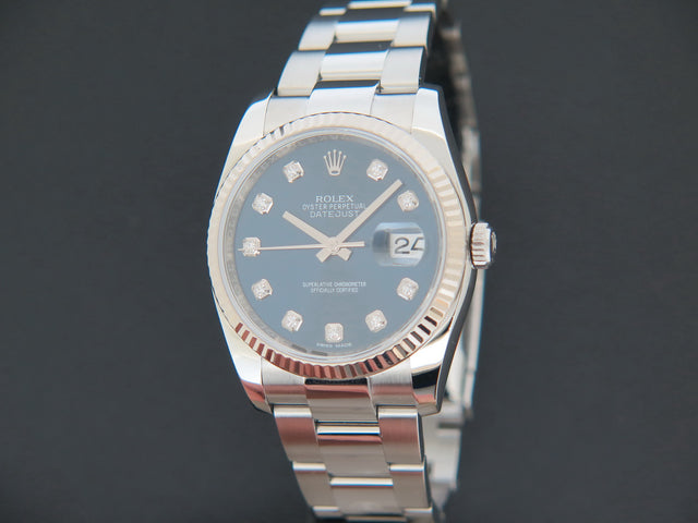 Rolex Datejust Blue Diamond Dial