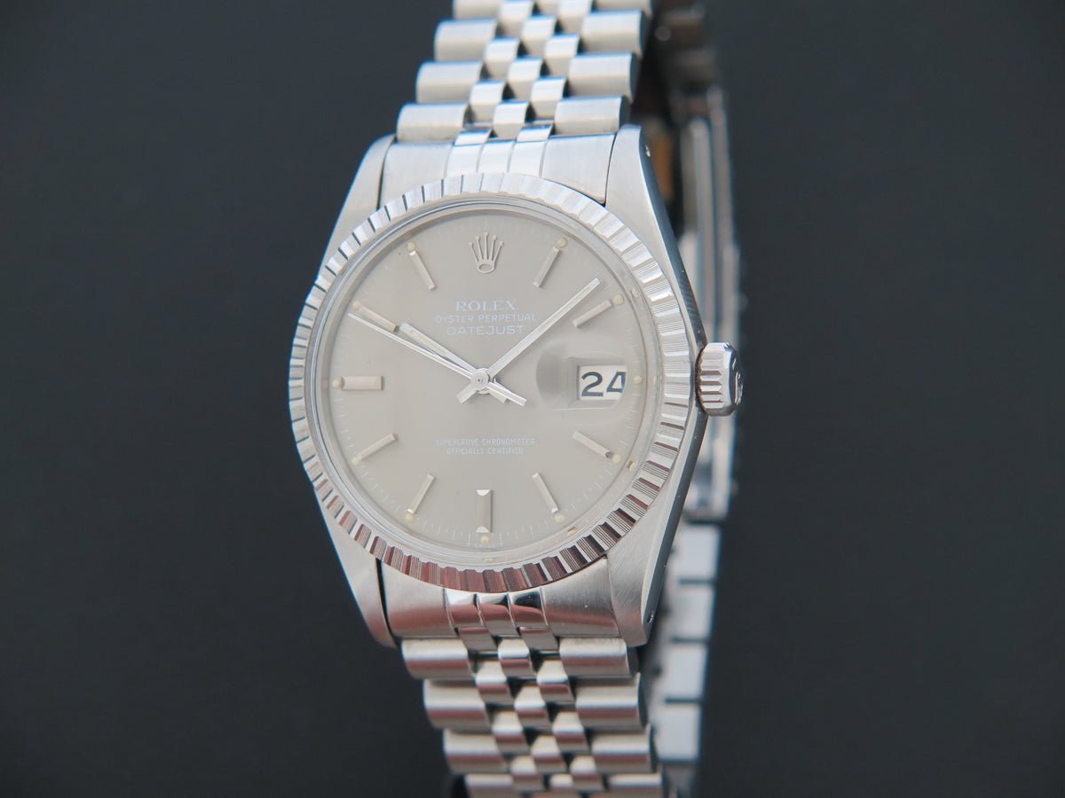 Rolex Datejust Grey Dial 16030 (1)