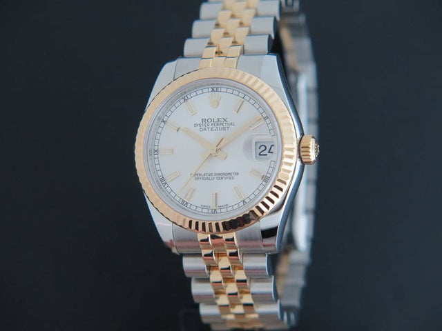 Rolex Datejust Gold/Steel Silver