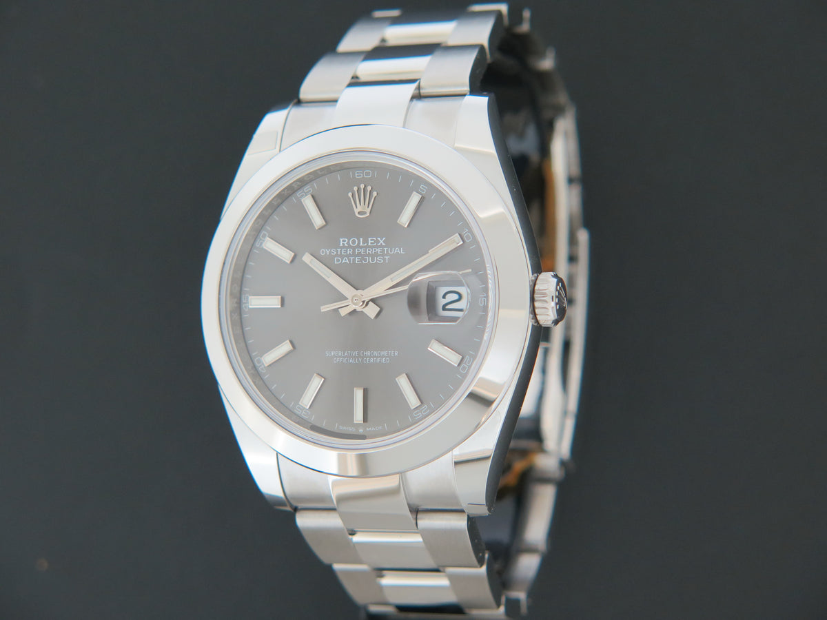 Rolex Datejust 41 Slate Dial 126300 NEW (1)