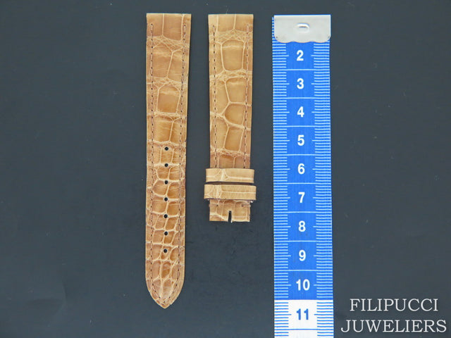 Cartier Crocodile Leather Strap 16 mm