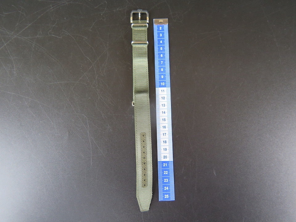 IWC Canvas Nato Strap Green 20mm 