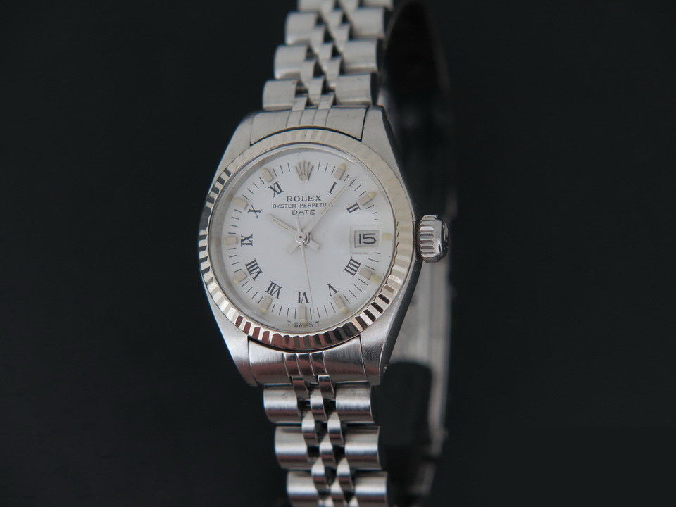Rolex Date Lady White Dial 6917 (1)