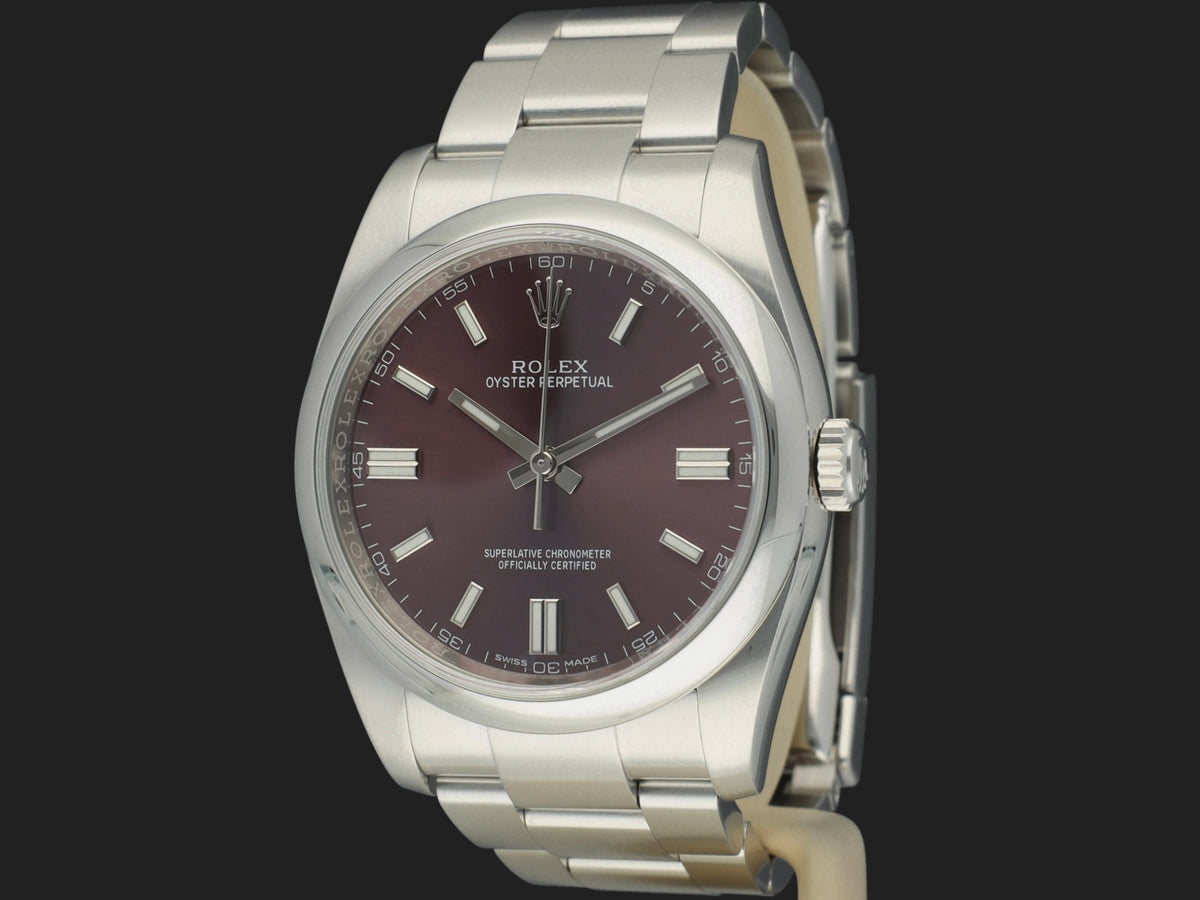 Rolex Oyster Perpetual 36 Red Grape 116000 (1)