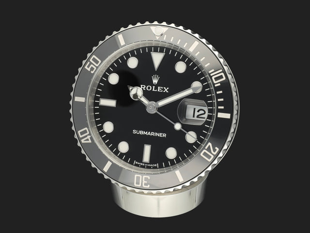 Rolex Submariner Date Desk Clock 909010LN NEW